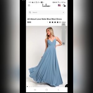 Lulu's Blue formal dress